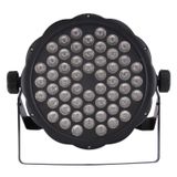  Đèn sân khấu LED PAR Light 3W x 54 LED, với Màn hình LED, Chế độ Master / Slave / DMX512 / Chạy tự động / Điều khiển âm thanh, Cắm US / EU 