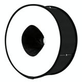  [Kho US] Bộ khuếch tán ánh sáng có thể gập lại PULUZ 45cm kiểu tròn và chân dung Softbox SpeedLite 