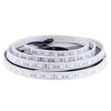  Vỏ chống thấm nước dây nhẹ, chiều dài: 5m, Đèn LED đầy màu sắc 5050 SMD với 24 phím điều khiển từ xa, 30 LED / m, 12V 5A 