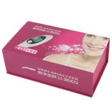  Máy kiểm tra độ ẩm da kỹ thuật số LCD cầm tay nhỏ Máy phân tích hàm lượng dầu độ ẩm (Trắng) 