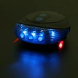 Xe đạp Đèn LED đỏ Đèn chiếu sáng ban đêm Xe đạp leo núi Đèn hậu Đèn hậu MTB Cảnh báo an toàn cho xe đạp Đèn sau Đèn chiếu sáng bằng xe đạp (Xanh lam) 