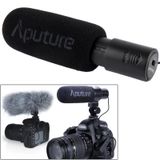  Aputure v-mic d1 ngưng tụ định hướng micro, hỗ trợ chảo 360 độ / độ nghiêng 180 độ 