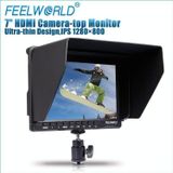  FEELWORLD FW-759 7 inch Thiết kế mỏng 1280 x 800 Camera Field Monitor HDMI 1080P 
