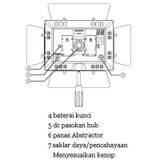  YONGNUO YN900 900 cái LED Chiếu sáng Dimming Studio 3200K-5500K Đèn video 