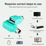  10 chiếc Đầu cắm Bộ chuyển đổi USB Nữ sang PS Nam 