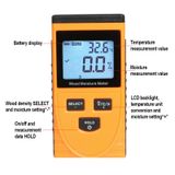  Máy đo độ ẩm gỗ kỹ thuật số GM630 với LCD (màu cam) 