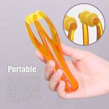  Dụng cụ xoa bóp lòng bàn tay tiện lợi Loại Y (Màu cam) 