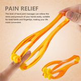  Dụng cụ xoa bóp lòng bàn tay tiện lợi Loại Y (Màu cam) 