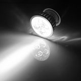  Bóng đèn pha E27 4W 440LM, 4 LED, ánh sáng trắng, 6000K, AC 85-265V 
