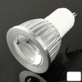  Bóng đèn LED chiếu điểm GU10 5W 400LM, 1 LED COB, Ánh sáng trắng, 6000-6500K, AC 85-265V 