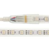  Vỏ chống thấm nước dây nhẹ, chiều dài: 5m, Đèn LED RGB 5050 SMD, 60 LED / m, AC 220-240V 