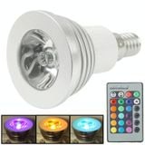  Bóng đèn LED 3W E14 đổi màu RGB Flash 