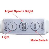  Bộ điều khiển mini 3 phím Dimmer cho 3528/5050 SMD Đèn LED dải màu đơn với đầu nối DC, DC 12V 