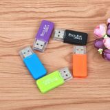  20 PCS Portable USB 2.0 Micro SD TF T-Flash Card Reader Adapter, lên đến 480Mbps, Giao màu ngẫu nhiên 