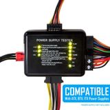  PC 20/24 Pin PSU ATX SATA HD Power Supply Tester 