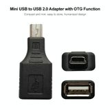  Bộ chuyển đổi Mini USB Male sang USB 2.0 Female với chức năng OTG (Đen) 