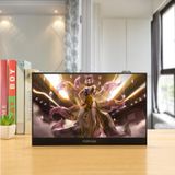  Màn hình di động Aturos LED 15,6 inch, 1080P, hỗ trợ HDR (Đen) 