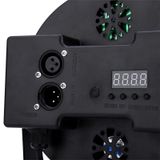 LED-B11 Nhựa PAR Light DMX512 10W 18 LED RGB Ánh sáng sân khấu, Điều khiển chủ / nô lệ / Chế độ chạy tự động 
