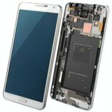  3 trong 1 Màn hình LCD gốc + Khung + Touch Pad cho Galaxy Note III / N9005, 4G LTE (Trắng) 