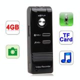  Máy ghi âm kỹ thuật số Máy nghe nhạc MP3 với bộ nhớ 4GB, Máy ảnh hỗ trợ, Thẻ TF, Tích hợp pin Lithium-ion có thể sạc lại (156) 