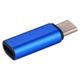  Bộ chuyển đổi vỏ kim loại 8 chân cái sang USB-C / Type-C Nam, Bộ chuyển đổi vỏ kim loại 8 chân cái sang USB-C / Type-C Male (Màu xanh da trời) 