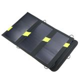  CHO PHÉP Bộ sạc điện thoại năng lượng mặt trời 20W 5V Đầu ra USB kép Bảng điều khiển năng lượng mặt trời di động 