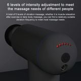  6 Gears Mini Fascia Gun Massage Gun Electric Fitness Massager, Đặc điểm kỹ thuật: Tệp chìa khóa, Không có túi (Đỏ) 