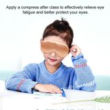  USB Charging Heating Silk Moxa Sleep Eye Mask (Rose Gold) 