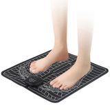  Máy massage chân xung có thể sạc lại EMS Máy trị liệu vật lý đệm chân với điều khiển từ xa 