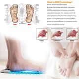  EMS Micro-hiện tại Smart Foot Pad Massage Vật lý trị liệu Chân (Phiên bản có thể sạc lại) 