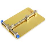  Bảng mạch bằng thép không gỉ BST- 001C hàn khử nhiệt Giá đỡ sửa chữa PCB Dụng cụ sửa chữa điện thoại di động (Vàng) 