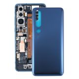  Chất liệu kính Nắp lưng pin cho Xiaomi Mi 10 5G (Xám) 