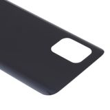  Chất liệu kính Nắp lưng pin cho Xiaomi Mi 10 Lite 5G / Mi 10 Youth 5G (Đen) 