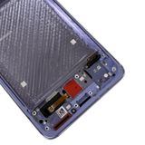  Chất liệu AMOLED gốc Màn hình LCD và Bộ số hóa lắp ráp đầy đủ với khung cho Xiaomi Mi 11 Ultra / Mi 11 Pro M2102K1G M2102K1C M2102K1AC (Tím) 