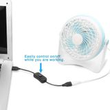  28cm USB 2.0 A Cáp mở rộng Nam sang Nữ có Công tắc 