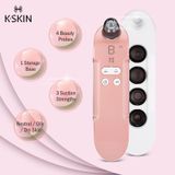  K-SKIN KD803A Hút mụn đầu đen 3 cấp độ Máy làm sạch lỗ chân lông Máy làm sạch da mặt có thể sạc lại 