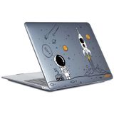  Đối với MacBook Air 13,3 inch A1932 2018 ENKAY Spaceman Pattern Laotop Vỏ pha lê bảo vệ (Spaceman No.1) 