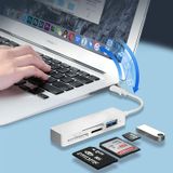  Đầu đọc thẻ đa năng 4 trong 1 DS-BH2B113T, Đầu đọc thẻ nhớ USB Hub CF / SD / TF / MS 