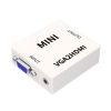  JSM Mini Size HD 1080P VGA to HDMI Scaler Box Audio Video Digital Converter Adapter 