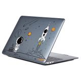  Đối với MacBook Pro 13.3 A1706 / A1989 / A2159 VIKAY Hat-Prince 3 trong 1 Mẫu Spaceman Vỏ pha lê bảo vệ Laotop với TPU Bàn phím Film / Phích cắm chống bụi, Phiên bản: EU (Spaceman No.1) 