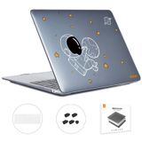  Đối với MacBook Pro 13.3 A1708 ENKAY Hat-Prince 3 trong 1 Mẫu Spaceman Vỏ pha lê bảo vệ Laotop với TPU Bàn phím Film / Phích cắm chống bụi, Phiên bản: EU (Spaceman No.5) 