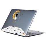  Dành cho MacBook Air 13.3 2018 A1932 ENKAY Hat-Prince 3 trong 1 Vỏ pha lê bảo vệ máy tính xách tay kiểu Spaceman với màng bàn phím TPU / phích cắm chống bụi, Phiên bản: US (Spaceman No.3) 