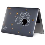 Dành cho MacBook Air 13.3 2020 A2179/A2337/A2779 2023 ENKAY Hat-Prince 3 trong 1 Spaceman Pattern Laotop Vỏ pha lê bảo vệ với màng bàn phím TPU / phích cắm chống bụi, Phiên bản: US (Spaceman No.5) 
