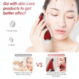  K-SKIN KD817 Facial Scratch Pad Dredge Meridian Làm dịu mệt mỏi Tấm Scraping Electric Massager Làm dịu căng thẳng Sạc USB (Đỏ) 