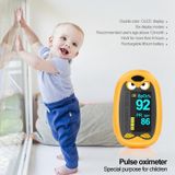  Pulse Pulse Pulse Mediceter Máu trẻ sơ sinh Trẻ em trẻ em có thể sạc lại USB cho trẻ sơ sinh (màu cam) 