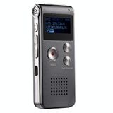  SK-012 8GB Ghi âm USB USB Dictaphone Digital Audio với WAV MP3 Player Var Record (Grey) 