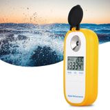  Máy đo khúc xạ nước biển kỹ thuật số DR202 Máy đo độ mặn nước biển Phạm vi trọng lực Corricity 0-100 ‰ chlorinity 0 ~ 57 ‰ khúc xạ kế 