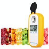  Máy đo khúc xạ kỹ thuật số DR103 Màn hình LCD BRXI Juice Juice Đồng hồ đo khúc xạ kế cho Dextran Fructose Glucose Lactose Maltose 