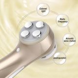  OFY9901 Chăm sóc da mặt EMS Mesotherapy Điện cực RF tần số sóng vô tuyến LED Photon Chăm sóc da mặt Căng da mặt Xóa nếp nhăn (Vàng) 