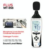  Máy đo mức âm thanh kỹ thuật số FLUS ET-958, Máy dò âm thanh, Màn hình âm lượng, Máy đo độ ồn cầm tay 30-130dB 